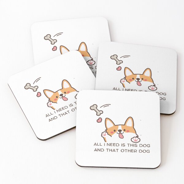 Item preview, all i need is this dog and that other dog designed and sold by QuikFun.