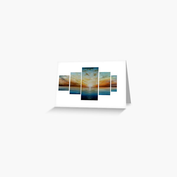 Sunrise over the Bay Greeting Card