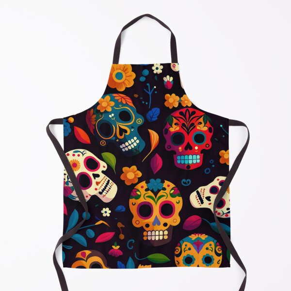 Item preview, Floral Remembrance: A Vibrant Pattern of Skulls and Flowers! designed and sold by GraphicTeesCo-.