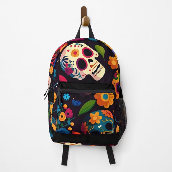 Item preview, Floral Remembrance: A Vibrant Pattern of Skulls and Flowers! designed and sold by GraphicTeesCo-.