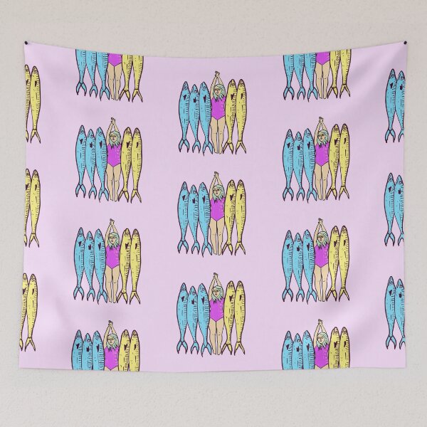 Item preview, Hide and seek amongst the fishes pink version  designed and sold by Aalys.