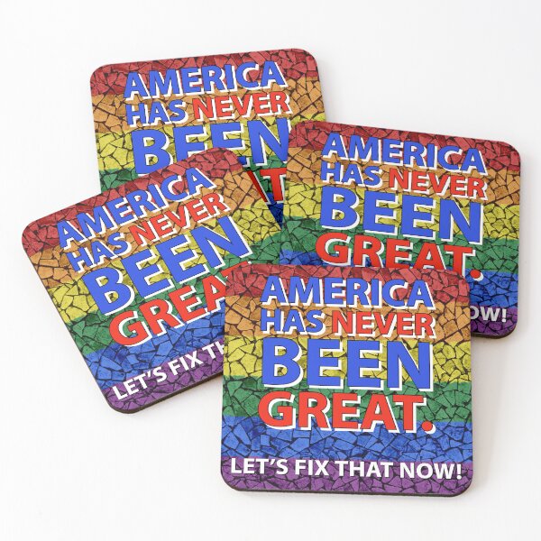 Item preview, America has never been great. Let's fix that now! designed and sold by MxA19.