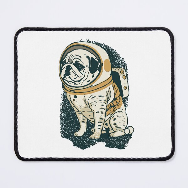 Item preview, Pug Astronaut designed and sold by Huhnerdieb Apparel.