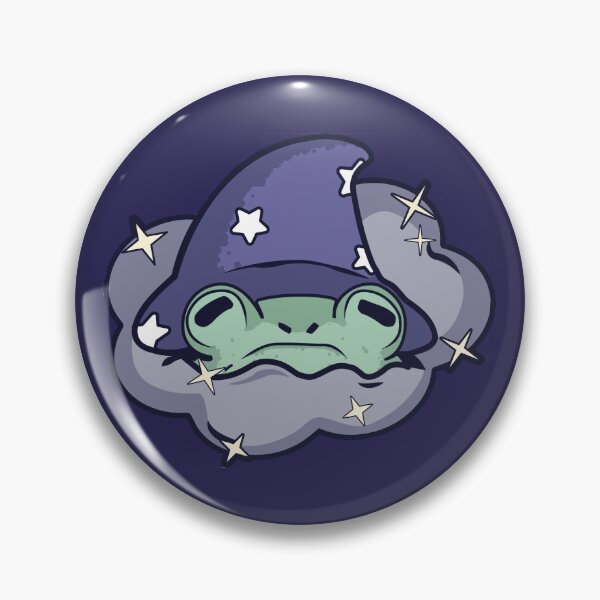 Item preview, Wizard Frog designed and sold by LizzyBlueArt.
