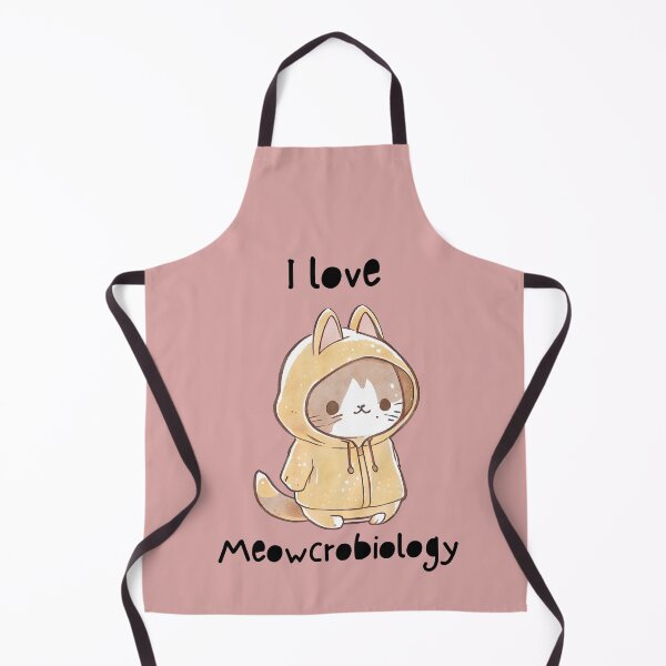 Item preview, I love meowcrobiology, cat themed design, cute, kawaii designed and sold by Girly-Universe.