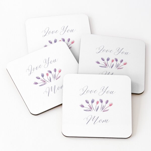 Item preview, I love you Mom designed and sold by HidingHeide.
