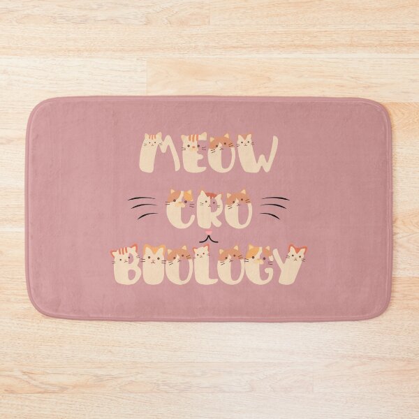 Item preview, Meowcrobiology, cat themed design, cute, kawaii designed and sold by Girly-Universe.