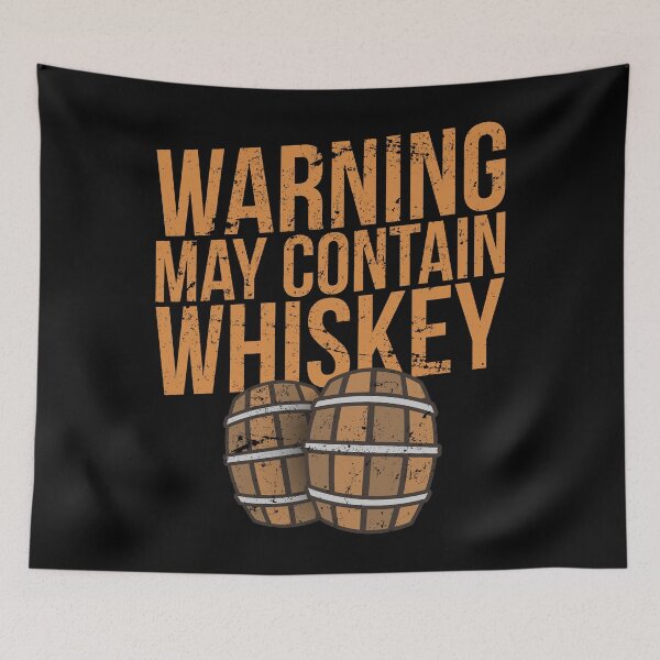 Item preview, Warning May Contain Whiskey Funny Whisky designed and sold by 14thFloor.
