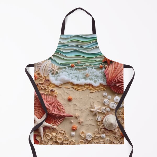 Item preview, Paper Quilled Beachscape designed and sold by Matt's Artificial Nature.