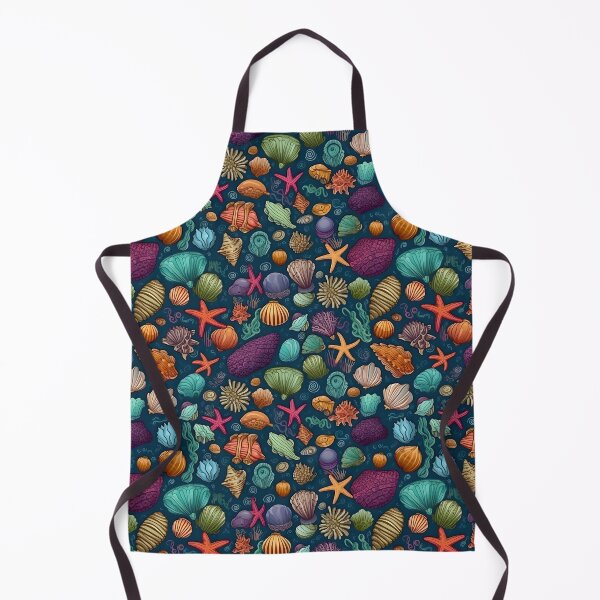 Item preview, Shell And Starfish Pattern designed and sold by HVIUXLEE.