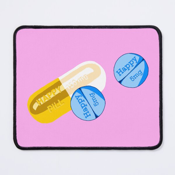 Item preview, Happy Pill Happy Pill Happy Pill Pink designed and sold by JaymieMetz.