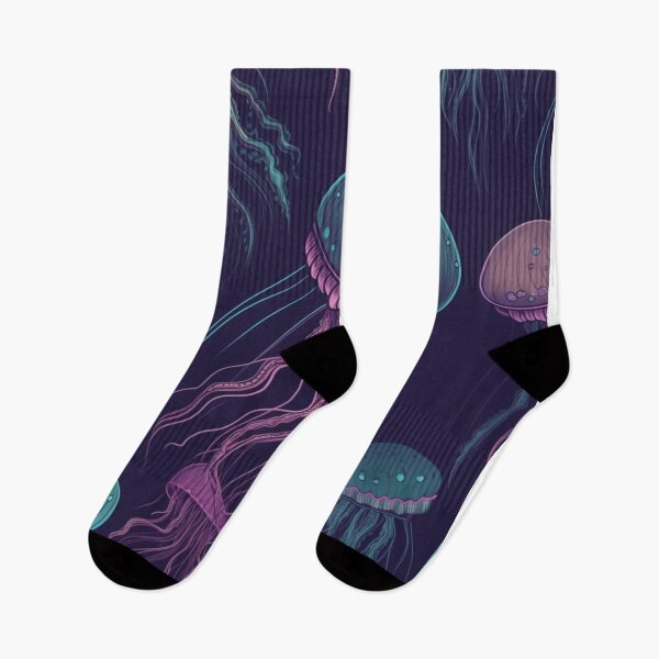 Item preview, Lumo jellyfish pink designed and sold by Lillypot-Prints.