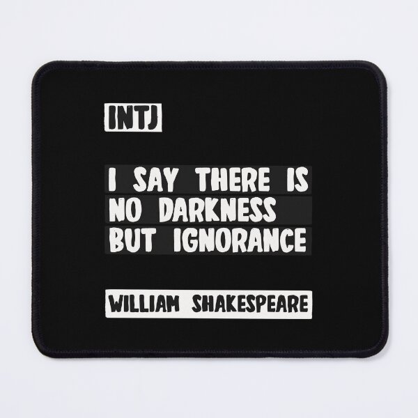 Item preview, INTJ William Shakespeare quote designed and sold by artsomenautte.