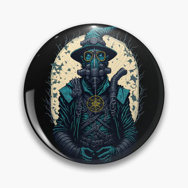 Item preview, Gas Mask Wizard in a Post-Apocalyptic World designed and sold by TheGreatExpanse.