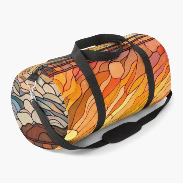Item preview, Stained Glass Beach Scene and Sunset designed and sold by Matt's Artificial Nature.
