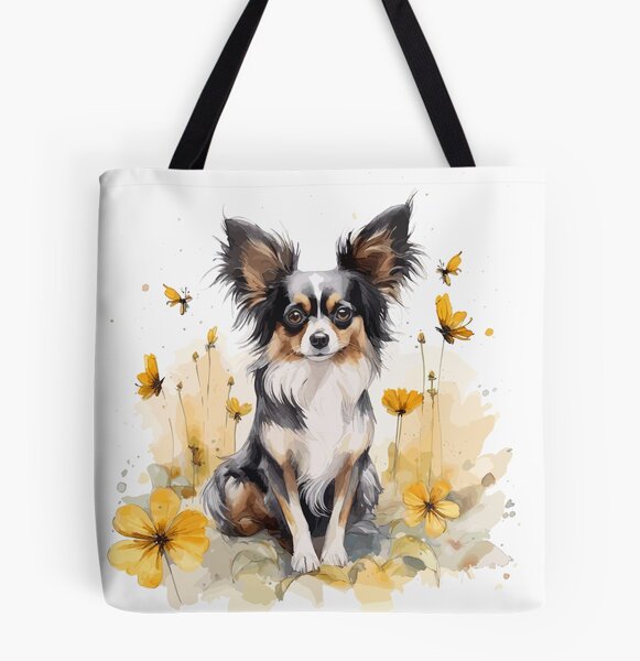 Phalene Dog Papillon | Tote Bag
