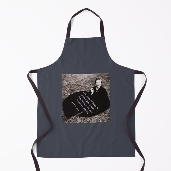 Item preview, Anaïs Nin portrait and quote: I am aware of being in a beautiful prison... designed and sold by artbleed.