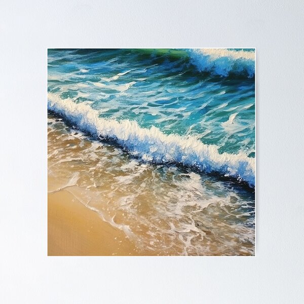 Item preview, Finger Painted Beach designed and sold by Matt's Artificial Nature.
