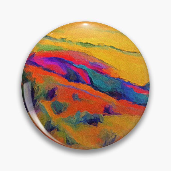 Item preview, Wild West colorful abstract landscape designed and sold by Travelways.