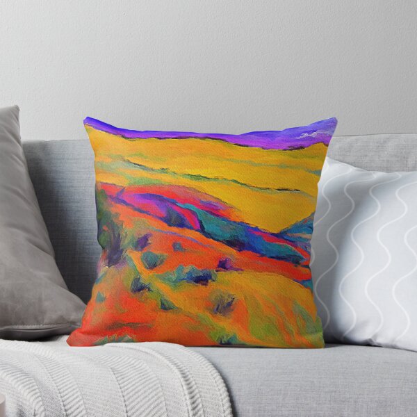 Item preview, Wild West colorful abstract landscape designed and sold by Travelways.