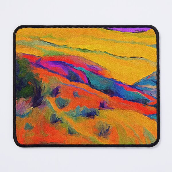 Item preview, Wild West colorful abstract landscape designed and sold by Travelways.
