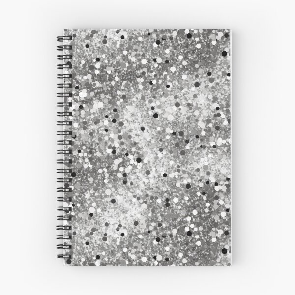Item preview, Silver Glitterlike Pattern designed and sold by candlewithhare.