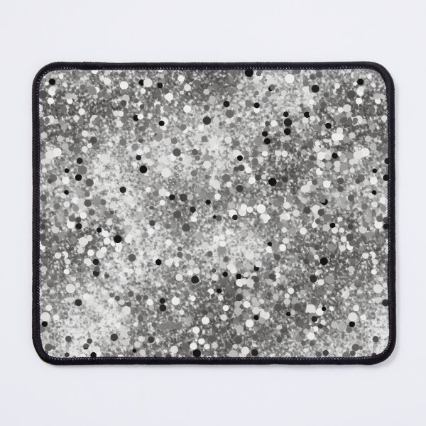 Item preview, Silver Glitterlike Pattern designed and sold by candlewithhare.