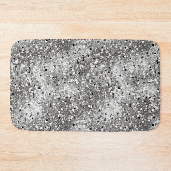 Item preview, Silver Glitterlike Pattern designed and sold by candlewithhare.