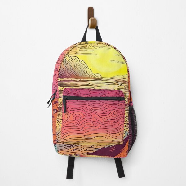 Item preview, Psychedelic Beach at Sunset designed and sold by Matt's Artificial Nature.