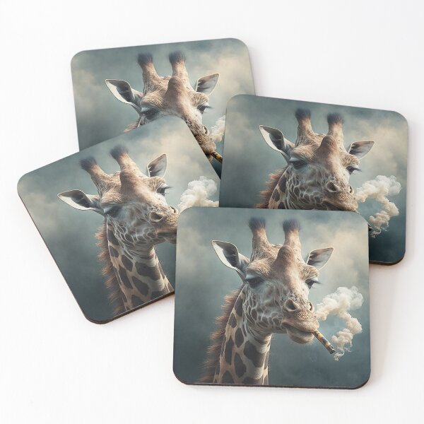 Item preview, Smoking Giraffe designed and sold by Zvinklisas.