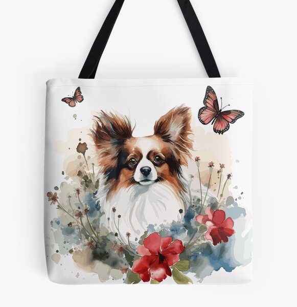 Phalene Dog Papillon | Tote Bag