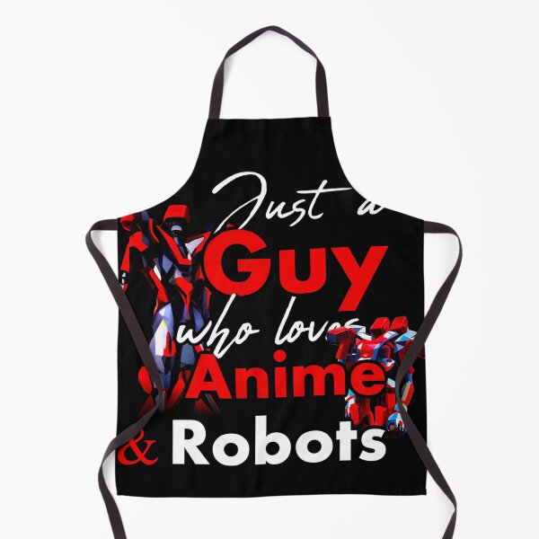 Item preview, Just a guy who loves robots and Anime, funny sci-fi, funny robot designed and sold by AW2 Designs.