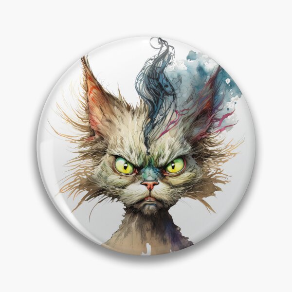 Item preview, Wild Cat , Watercolor Digital Art designed and sold by MoonFoxDesign.