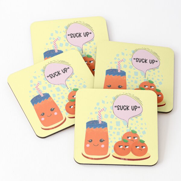 Item preview, I Love Orange Juice Funny Fruit Puns Kawaii Food designed and sold by Renata Illustrata.
