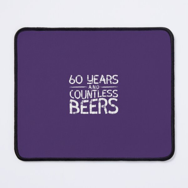Item preview, 60 Years Countless Beers Funny 60th Birthday For Men designed and sold by kaltsusabaet.