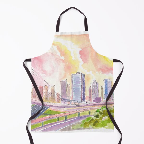 Item preview, Impressive Skyline of Sao Paolo Brazil in the Afternoon designed and sold by artshop77.