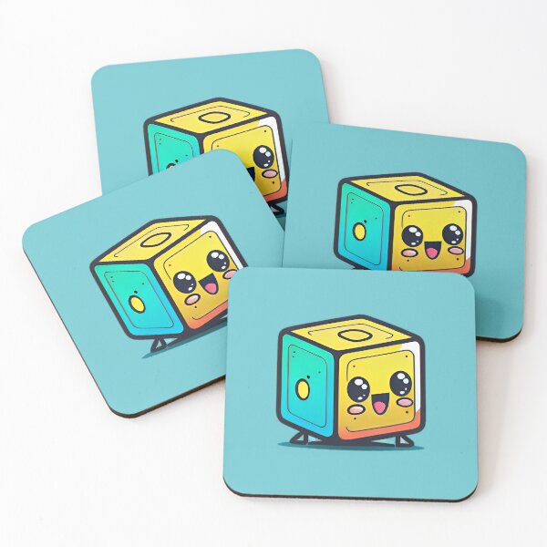 Item preview, a cartoon cube with eyes designed and sold by dillodnh34.