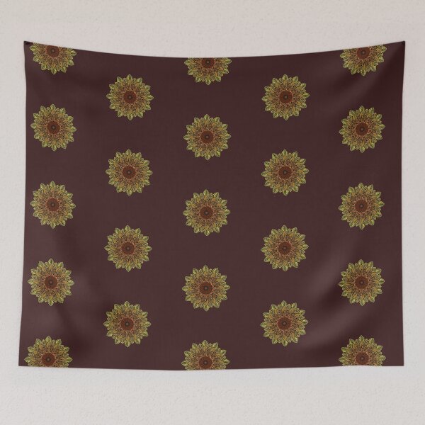 Item preview, Sunflower Mandala Design designed and sold by Saradha3.