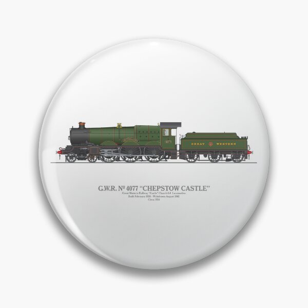 Item preview, G.W.R. 4077 Chepstow Castle - Colour designed and sold by Steve H Clark.