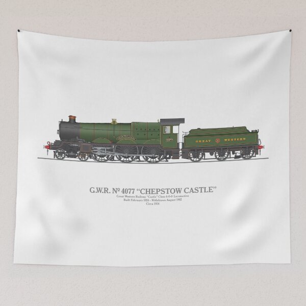 Item preview, G.W.R. 4077 Chepstow Castle - Colour designed and sold by Steve H Clark.