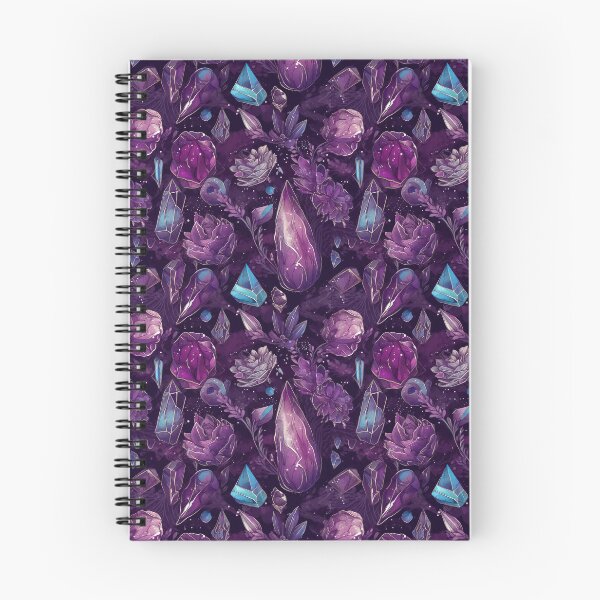 Item preview, Purple Crystals and Crystallized Flowers | Magical, Dreamy designed and sold by neverworldian.