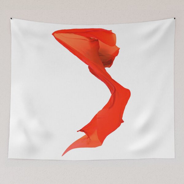 Item preview, Floating veil in orange designed and sold by BZsArt.