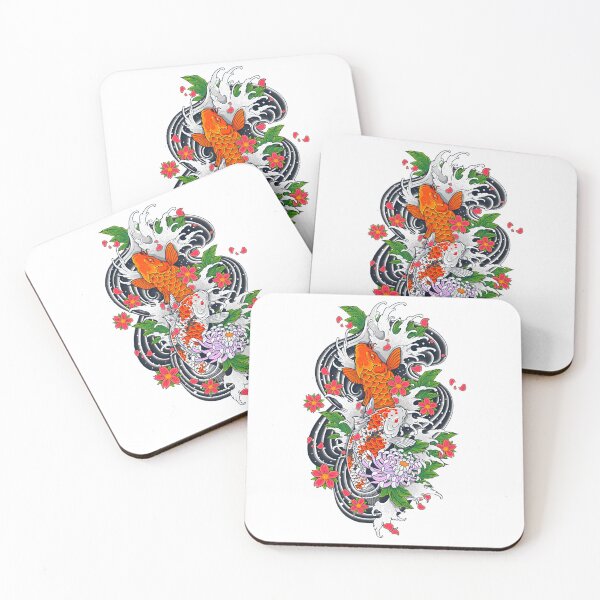 Item preview, Koi Fish Pond designed and sold by kathleenmatthe.
