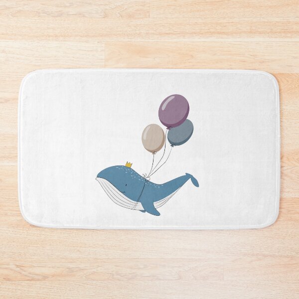 Item preview, whale flying on balloons designed and sold by Artgaus1.