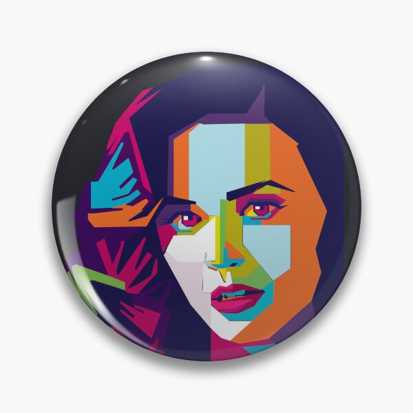 Item preview, vector portrait of katy perry designed and sold by AmeeqaSiddiqui.