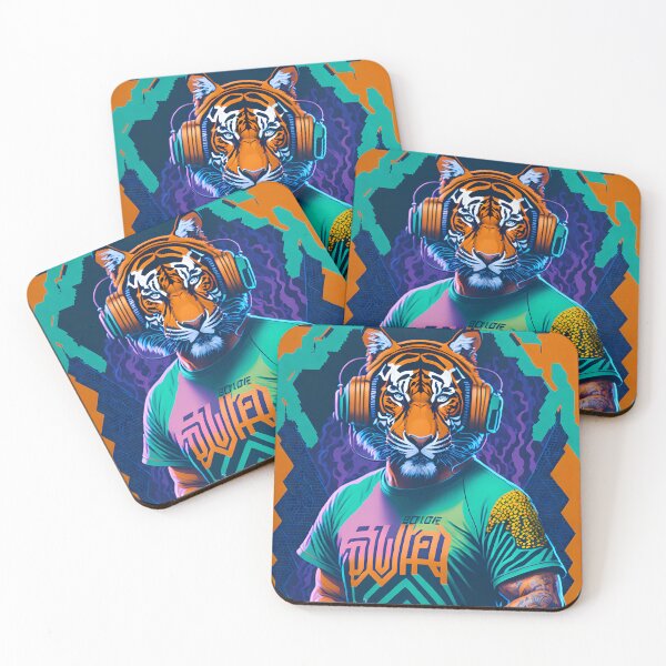 Item preview, DJ TIGER 1 designed and sold by Transelasticart.