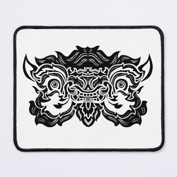 Item preview, giant,huge, jumbo, Ramayana, Ramakien Face, Hanuman, Thotsakan face, Thotsakan. T-Shirt designed and sold by inboxdesign.
