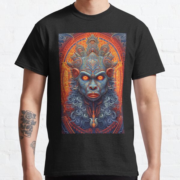 Hanuman en DMT Visión Camiseta clásica