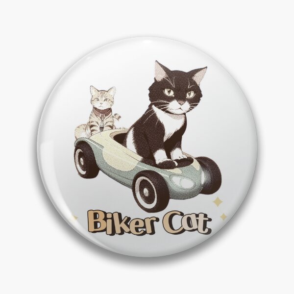 Item preview, Cat miaw,cat miaw lover,Biker Cat,Racer Cat designed and sold by Lychee Design.