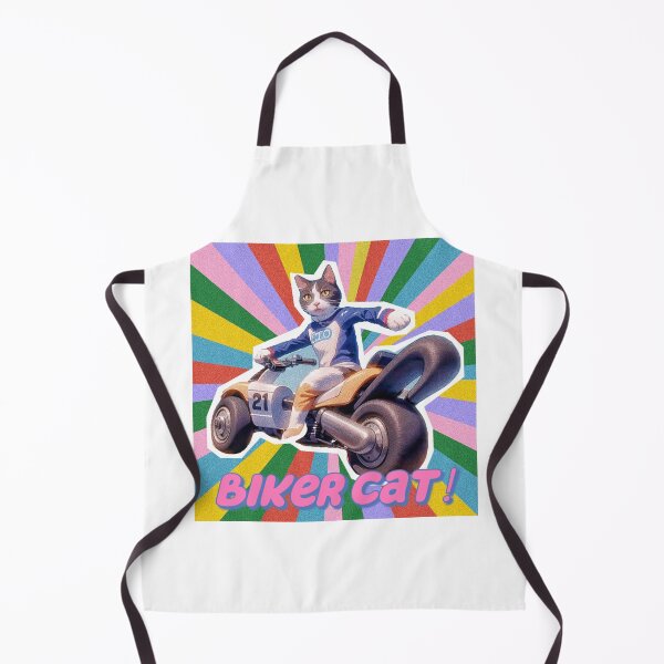 Item preview, Cat miaw,cat miaw lover,Biker Cat,Racer Cat designed and sold by Lychee Design.